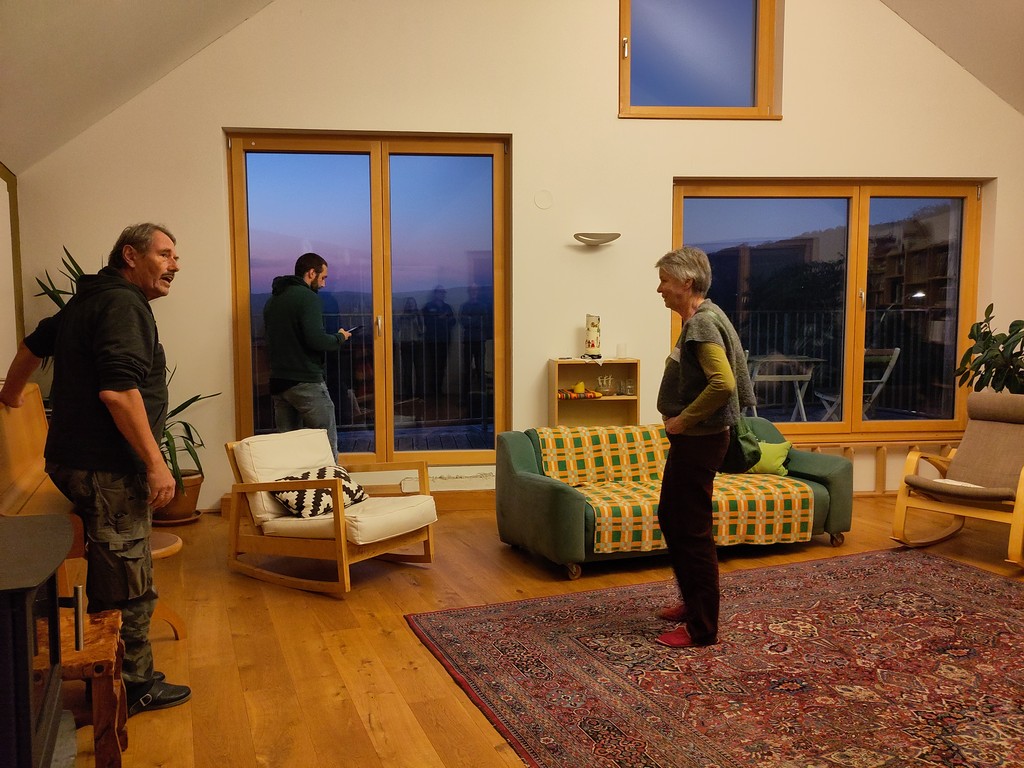 Führung durch das Wohnprojekt Hasendorf