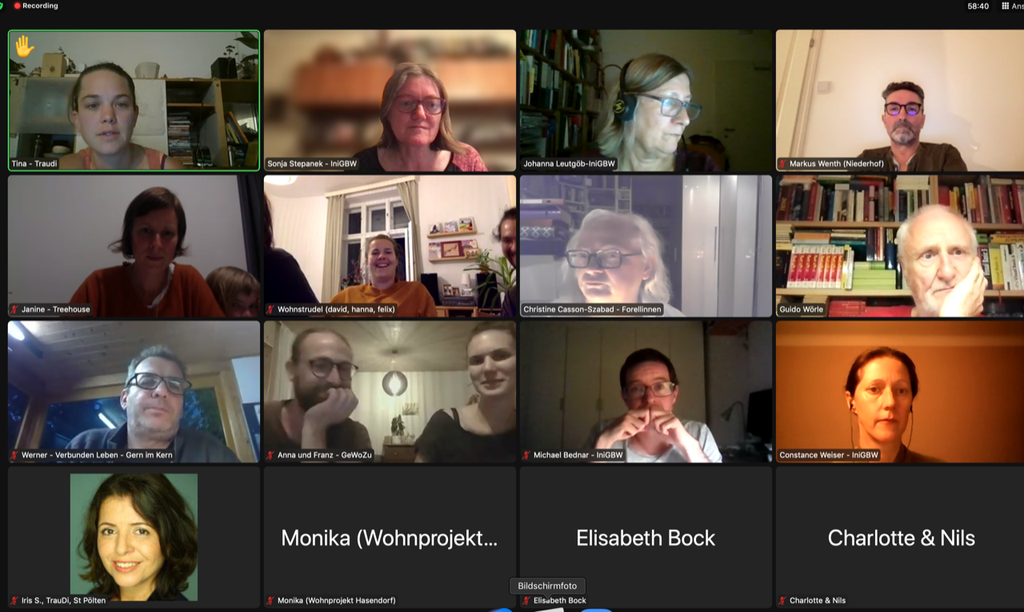 Die Teilnehmer:innen bei Ini-Regional NÖ am 14.9.2022